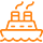 orange ship with two stacks icon